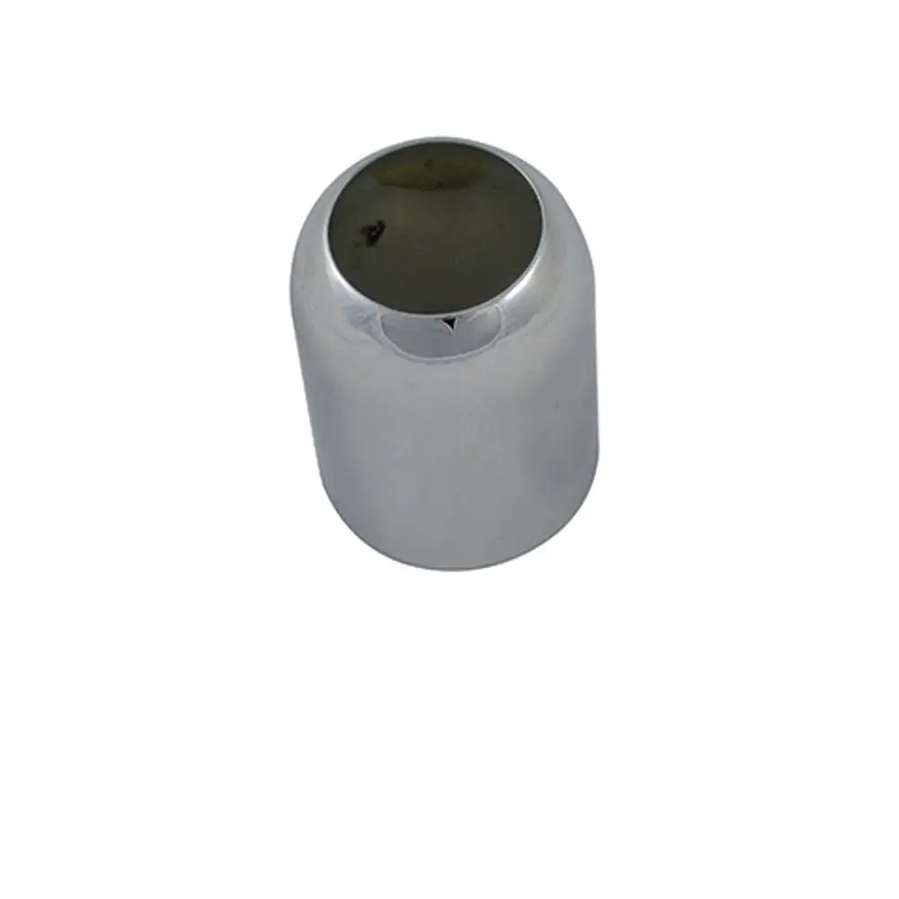 Glänzende, zylindrische Abdeckhülse aus Metall, die für Kludi Produkte verwendet werden kann. Die Oberfläche reflektiert Licht und hat einen gleichmäßigen, glatten Abschluss.